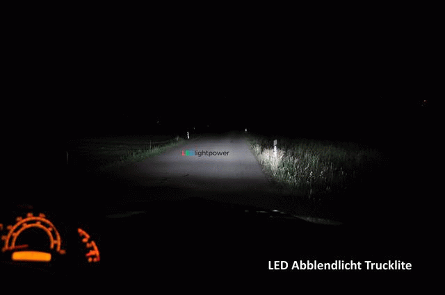 Trucklite LED Abblend- / Fernlichtschienwerfer